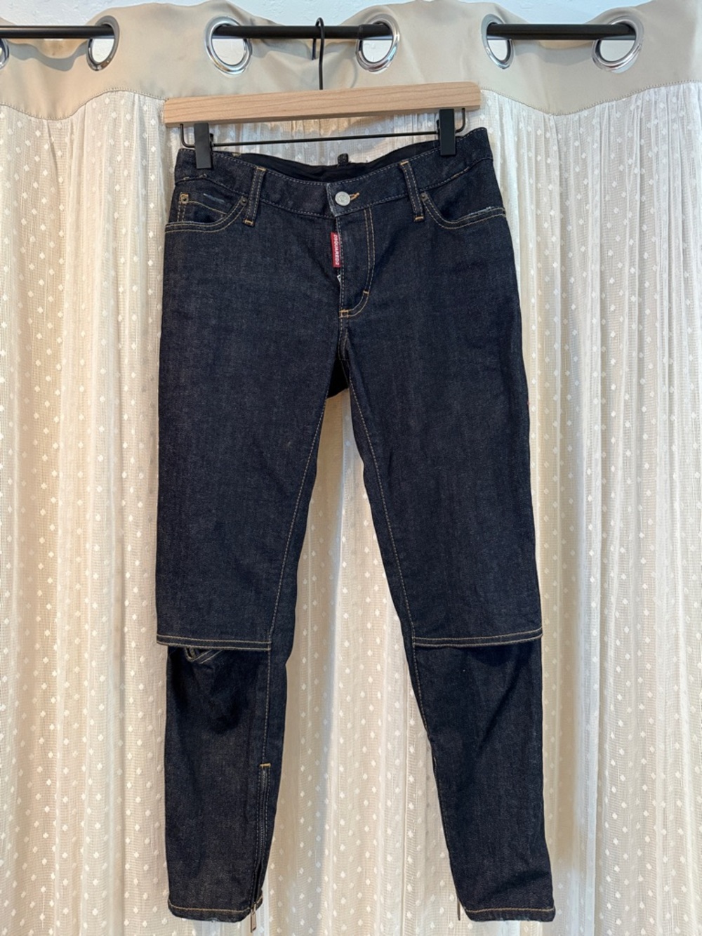 DSQUARED2 Women's Dark Blue Skinny Jeans